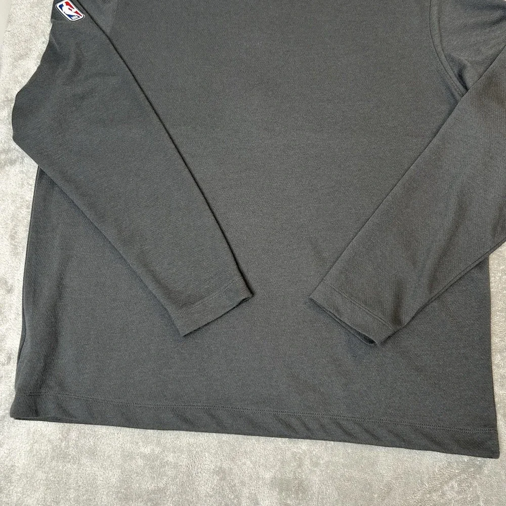Nike Washington Wizards Half Zip Pullover Men's Sz XL Gray City‎ Edition Dri-Fit